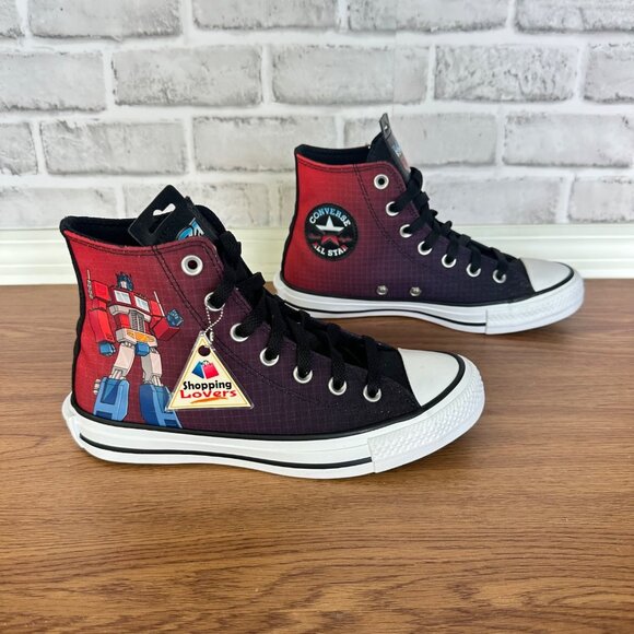 ⭐Converse Transformers Sz 3 Men Shoes 40th Anniversary Autobots Sneakers A11659C - Picture 2 of 11